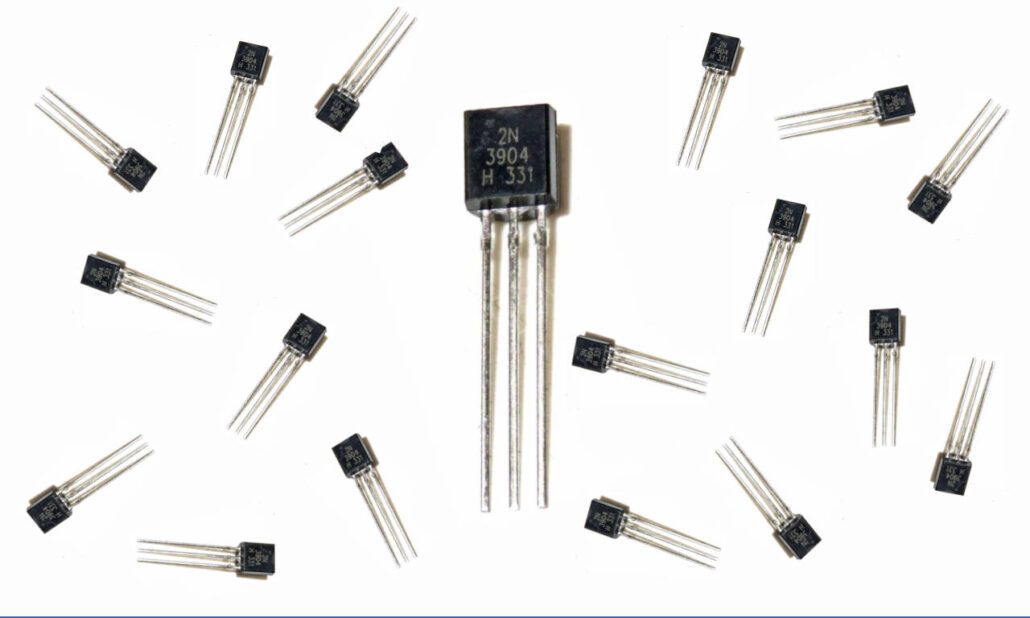 Funktion und Schaltung des 2N3904 Transistor.