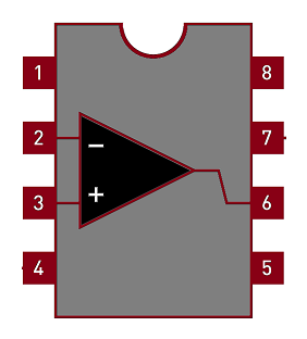 Funktionsweise des LM741.