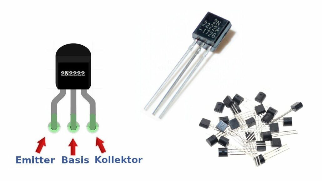 2n2222 Funktion und Schaltung.