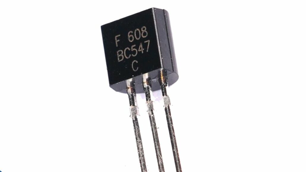 BC547 NPN Bipolartransistor.