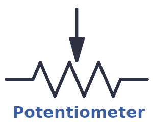 Schaltzeichen des Potentiometer