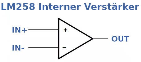 Interner Verstärker des LM348 Operationsverstärker