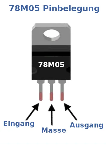 78M05 Spannungsregler - Funktion & Schaltung | 2 78M05 Pinbelegung